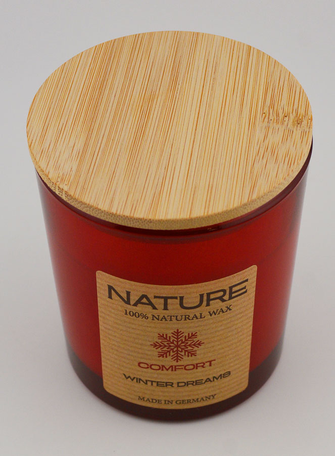 Bougie Parfumée Bio - Parfum d'Hiver (pic 2)