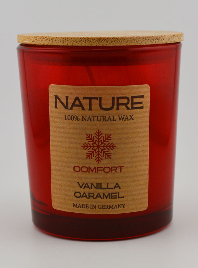 Bougie Parfumée Bio - Vanille Caramel (pic 1)