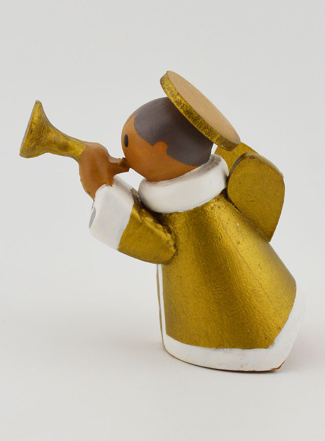 Crèche de Noël - Ange Musicien Trompette (pic 2)