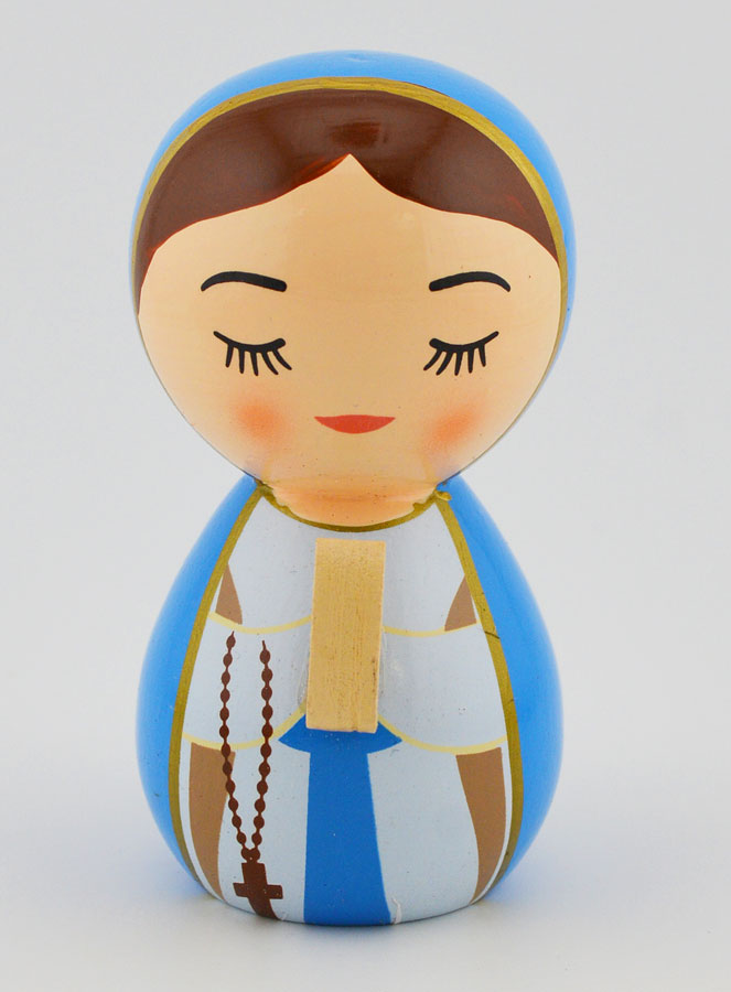 Statuette Marie en Prière - 10cm (pic 1)