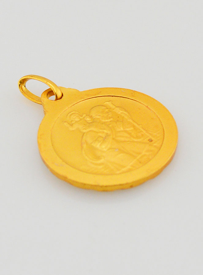 Médaille Sainte Thérèse & Saint Christophe (pic 4)