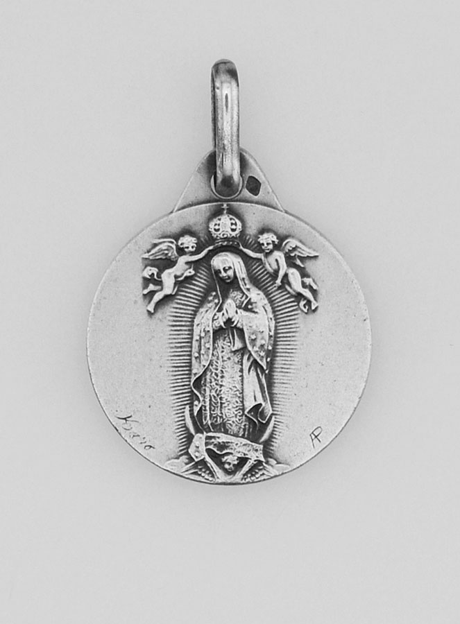 Médaille Notre Dame de Guadalupe en Argent (pic 1)