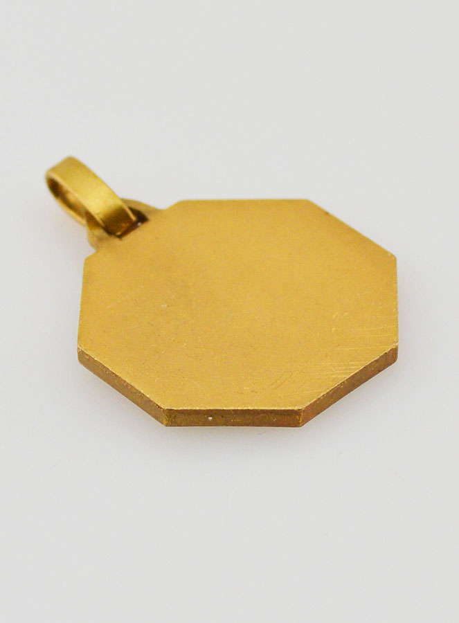 Médaille Sainte Thérèse en Plaqué Or (pic 4)