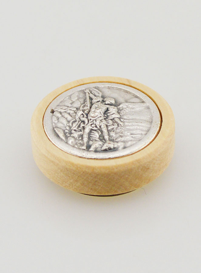 Plaque Auto Magnet Saint Michel - 22mm (pic 2)
