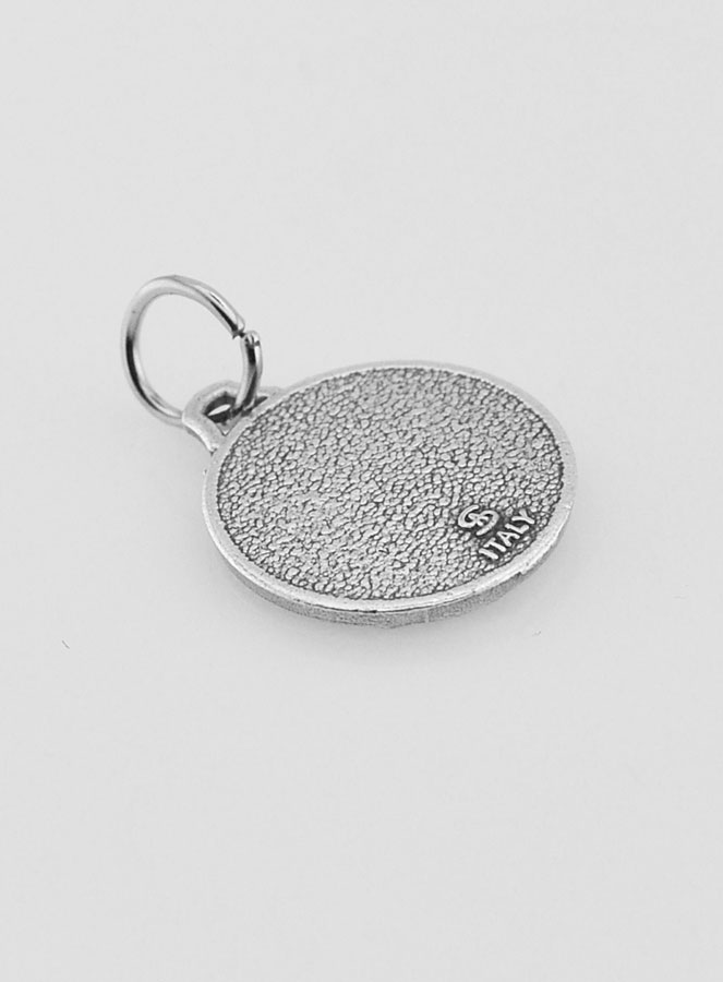Médaille Saint Gabriel Argentée - 14mm (pic 4)