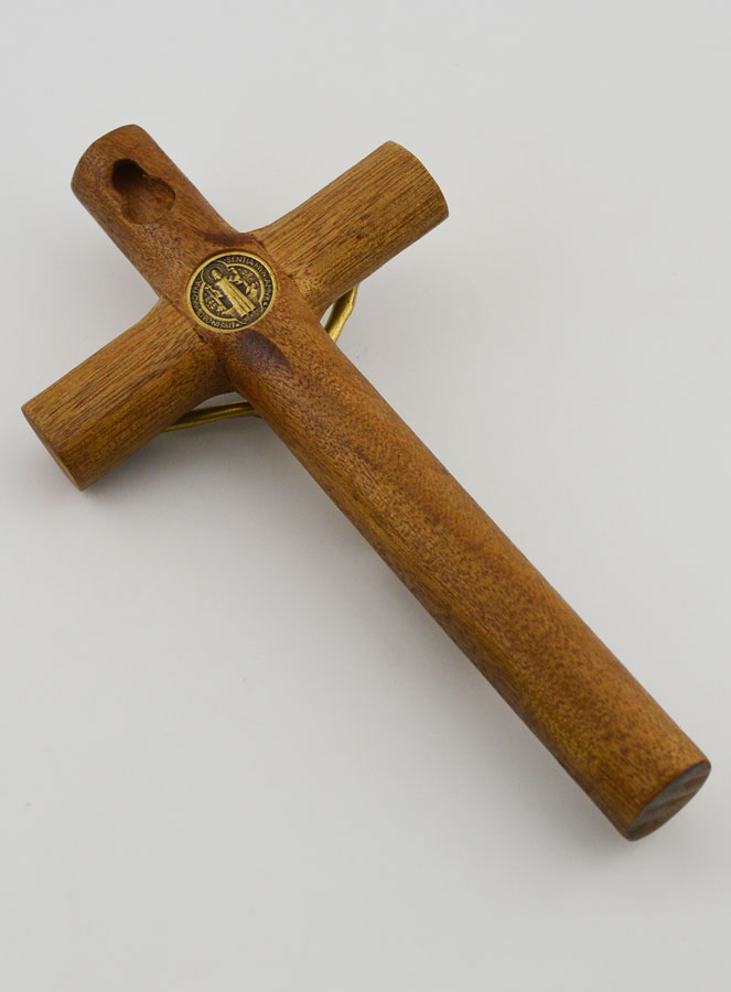 Crucifix des Saintes Plaies du Christ - 17cm (pic 4)