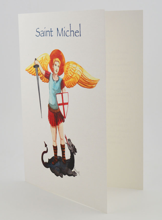 Carte Religieuse Livret - Saint Michel Archange (pic 2)
