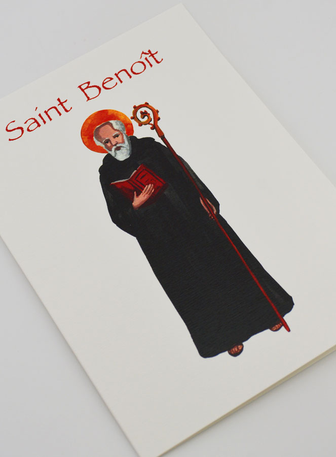 Carte Religieuse Livret - Saint Benoît (pic 3)