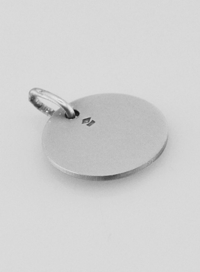 Médaille de Baptême en Argent - Je t'aime (pic 4)