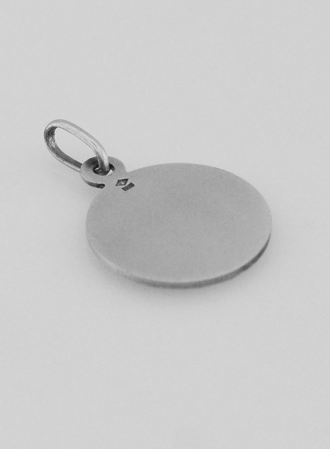 Médaille Sainte Famille en Argent - 17mm (pic 4)