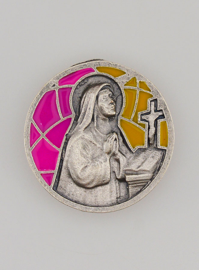 Plaque Auto Magnet - Sainte Rita (pic 1)