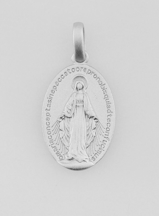 Médaille Miraculeuse en Argent - 16mm (pic 3)