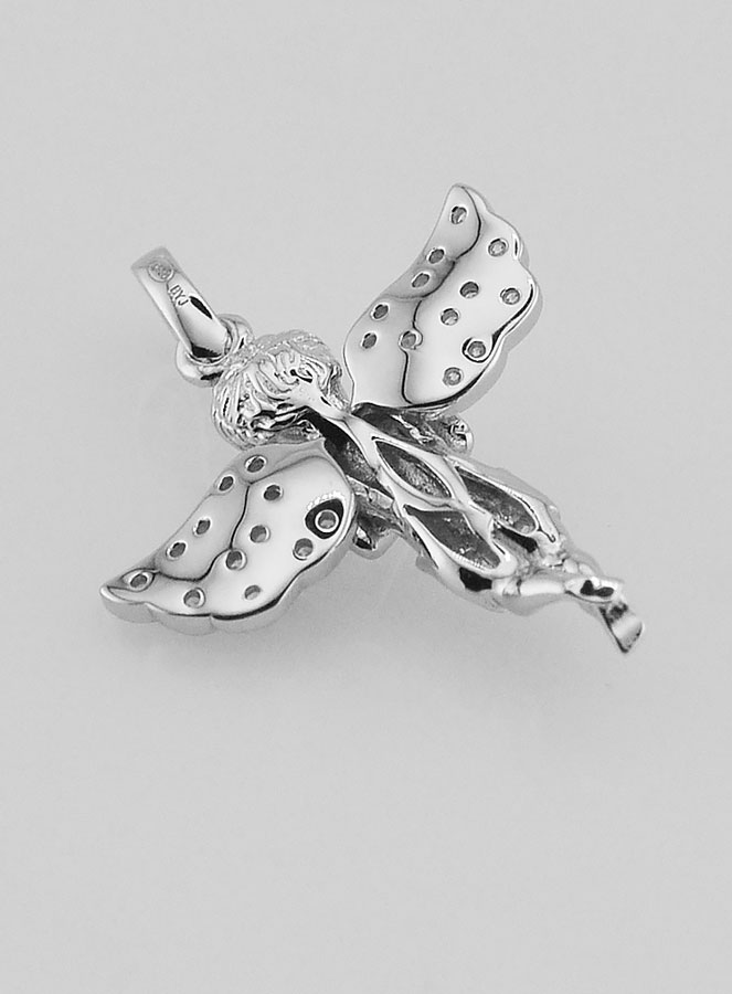 Pendentif Ange-Gardien en Argent (pic 4)
