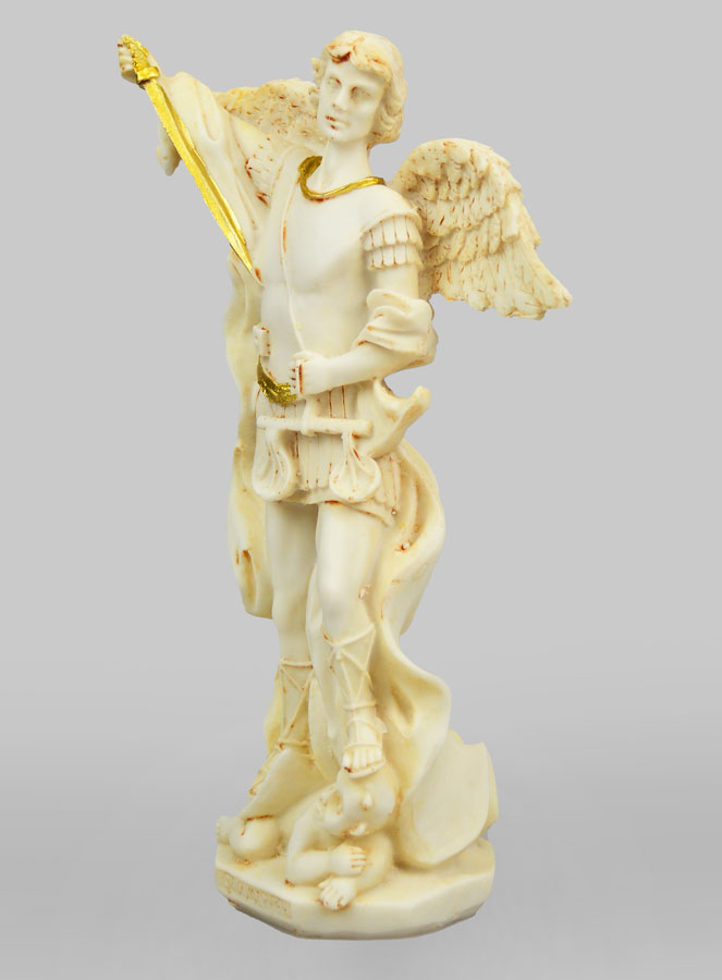 Statue de Saint Michel Archange - 20cm (pic 2)