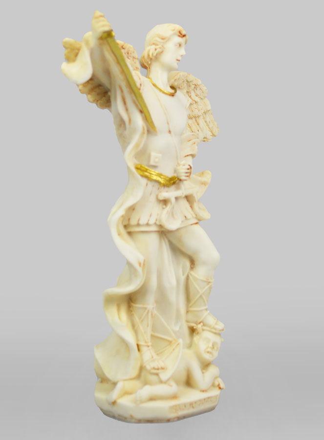 Statue de Saint Michel Archange - 20cm (pic 3)