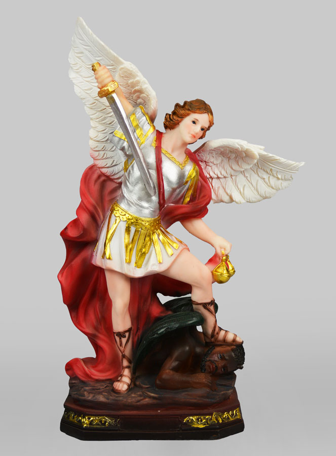 Statue Saint Michel Archange - 30cm (pic 1)