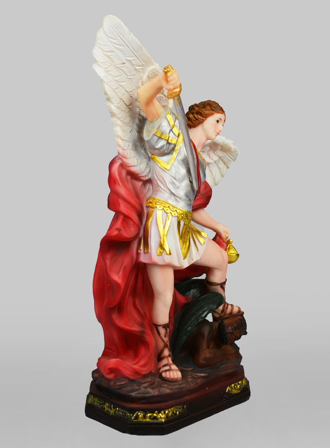 Statue Saint Michel Archange - 30cm (pic 3)