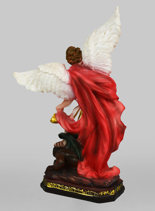 Statue Saint Michel Archange - 30cm (pic 4)