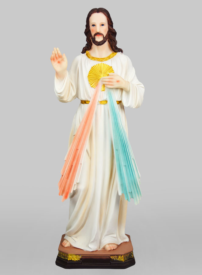 Statue Christ Miséricordieux - 45 cm (pic 1)