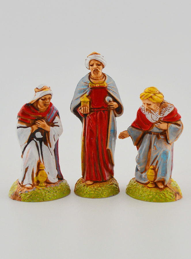 Santons Rois Mages - 6 cm (pic 1)