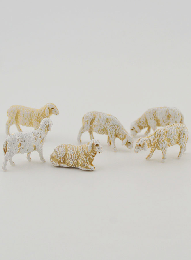 Santons Troupeau de Moutons - 3 cm (pic 1)
