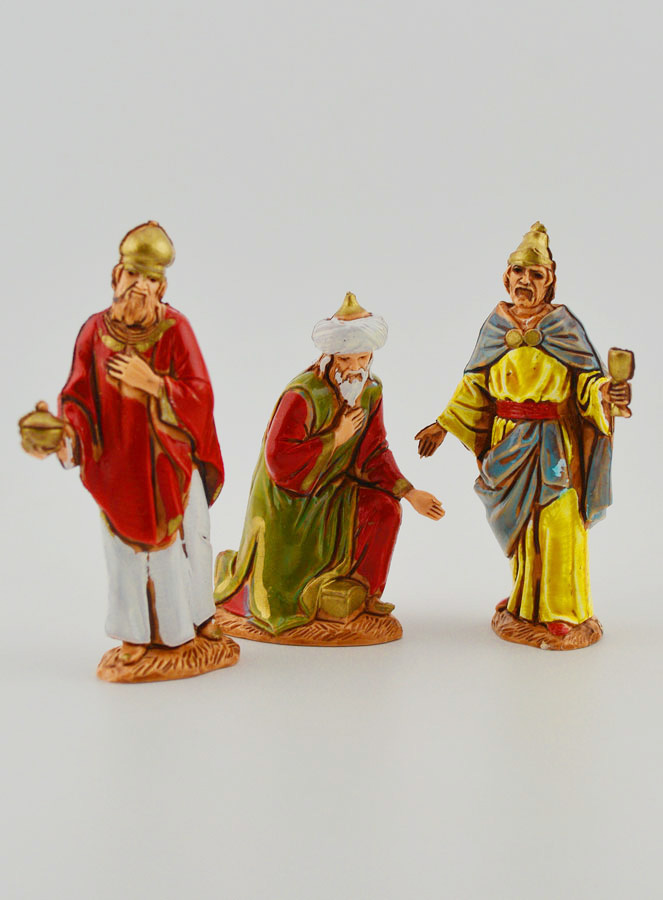 Santons Rois Mages - 6,5 cm (pic 1)