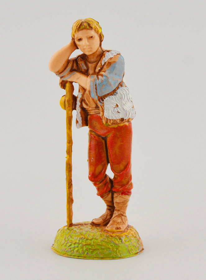 Santon Jeune Berger et son Bâton - 6 cm (pic 1)