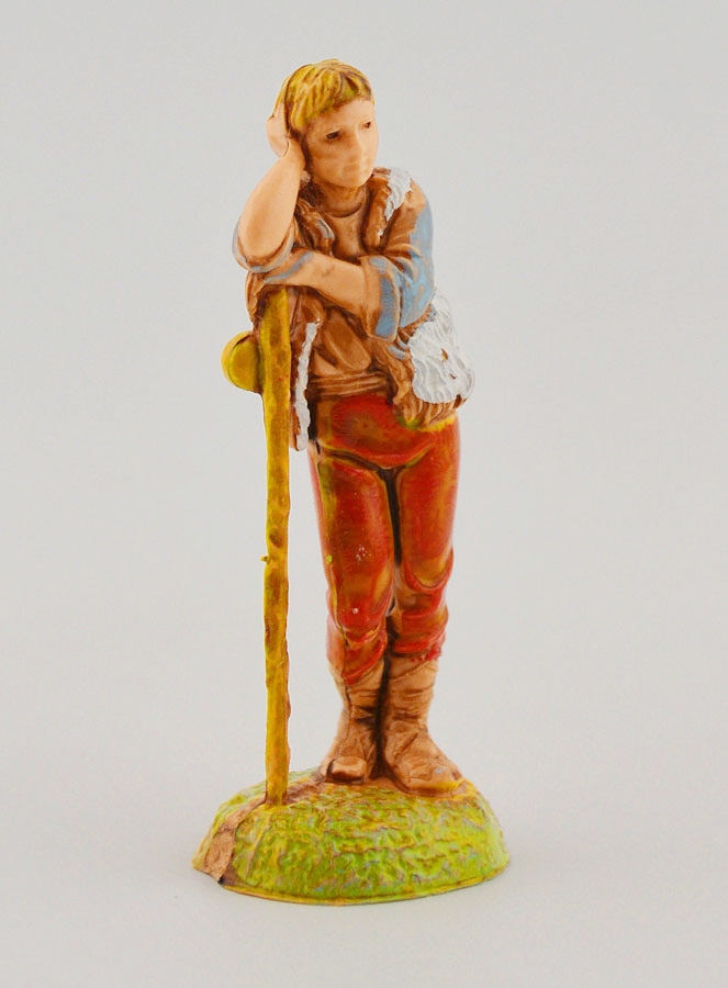 Santon Jeune Berger et son Bâton - 6 cm (pic 3)