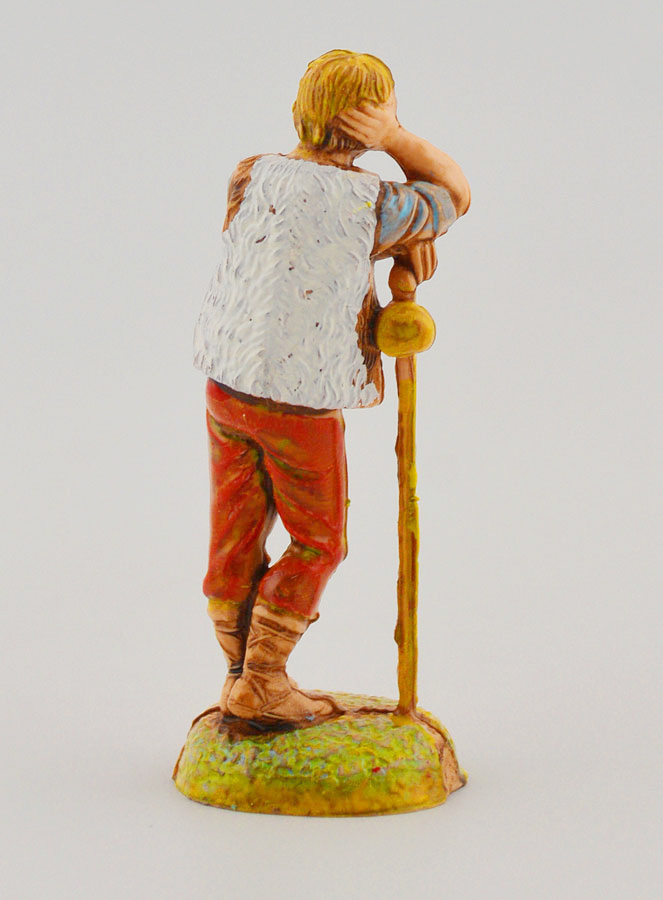 Santon Jeune Berger et son Bâton - 6 cm (pic 4)