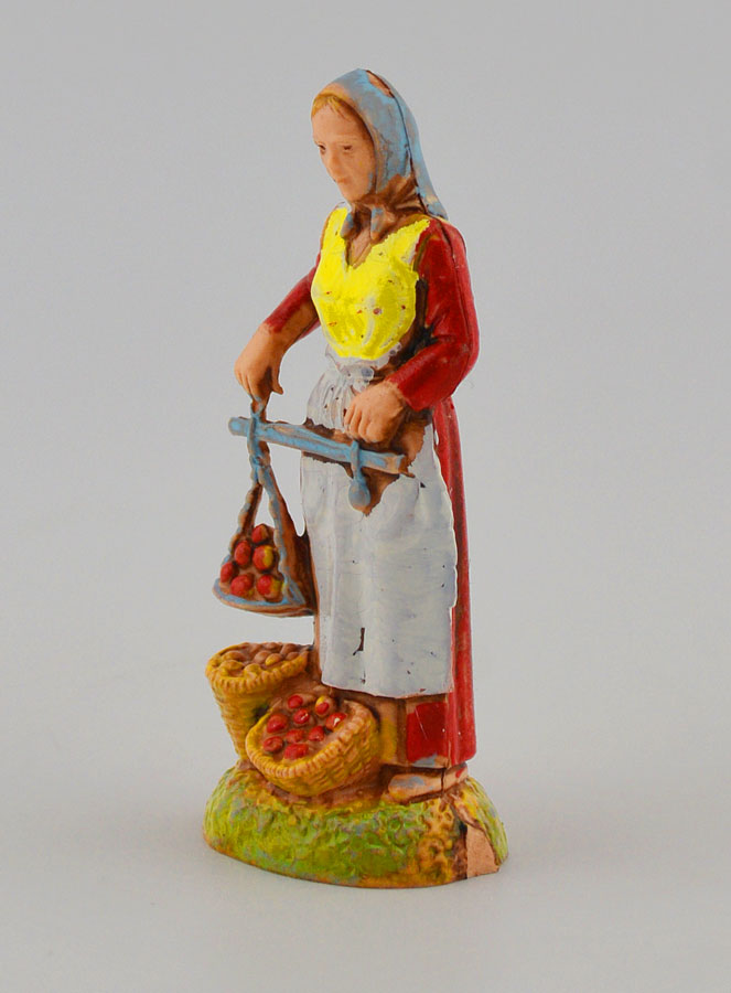 Santon Marchande de Fruits - 6 cm (pic 2)