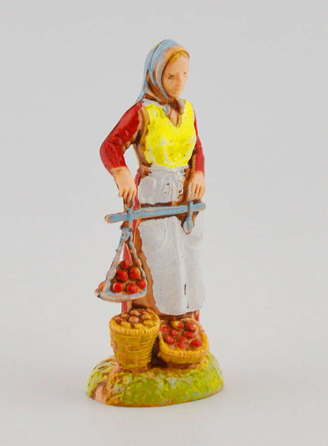 Santon Marchande de Fruits - 6 cm (pic 3)