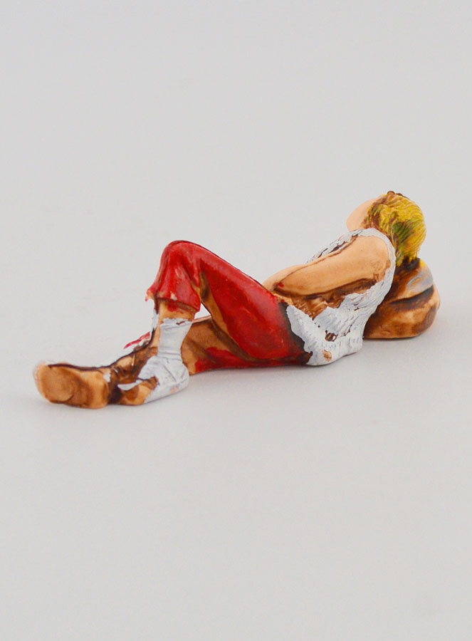 Santon Jeune Berger Endormi - 6 cm (pic 3)