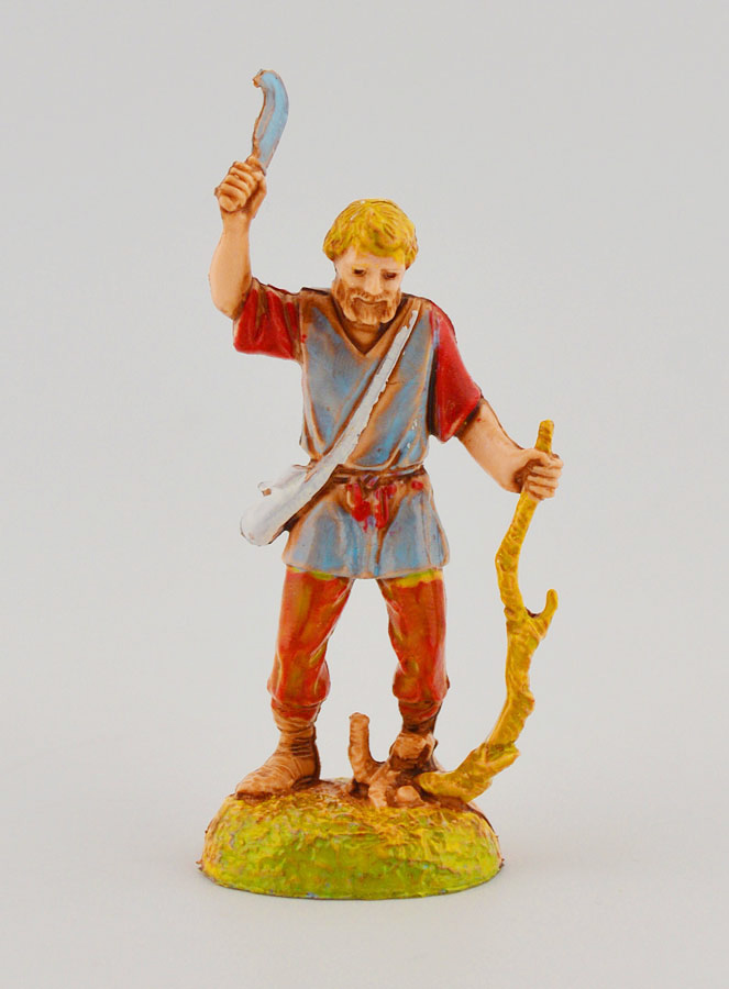 Santon Bûcheron - 6 cm (pic 1)