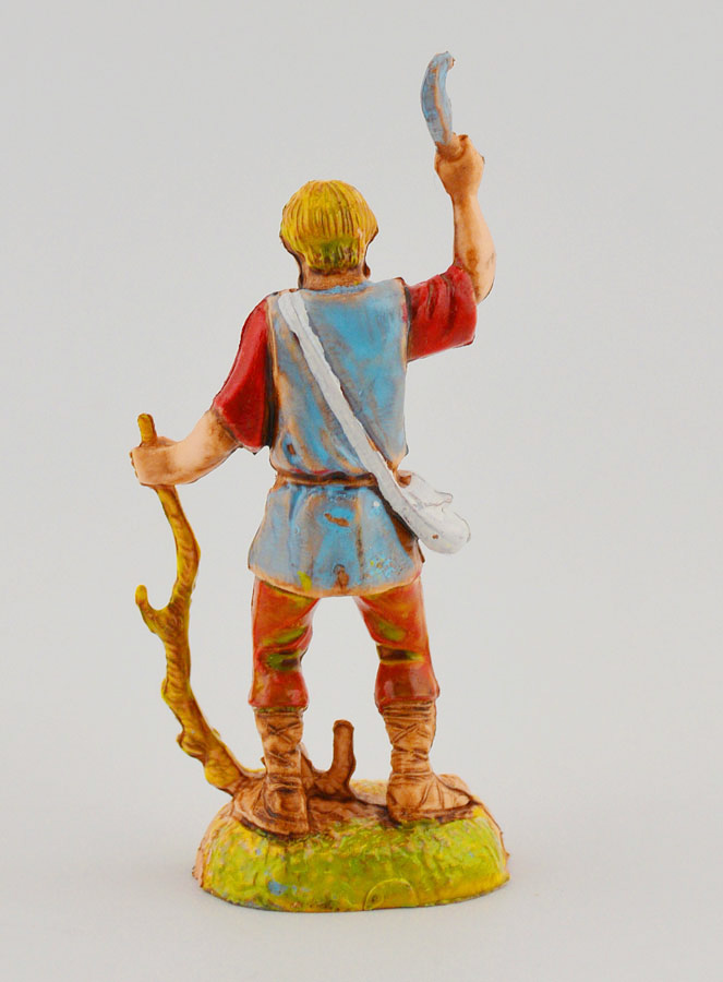 Santon Bûcheron - 6 cm (pic 4)