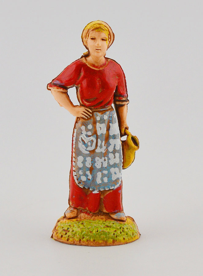Santon Femme avec Cruche - 6 cm (pic 1)