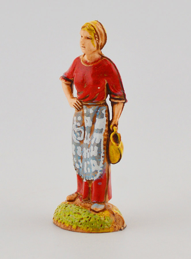 Santon Femme avec Cruche - 6 cm (pic 2)