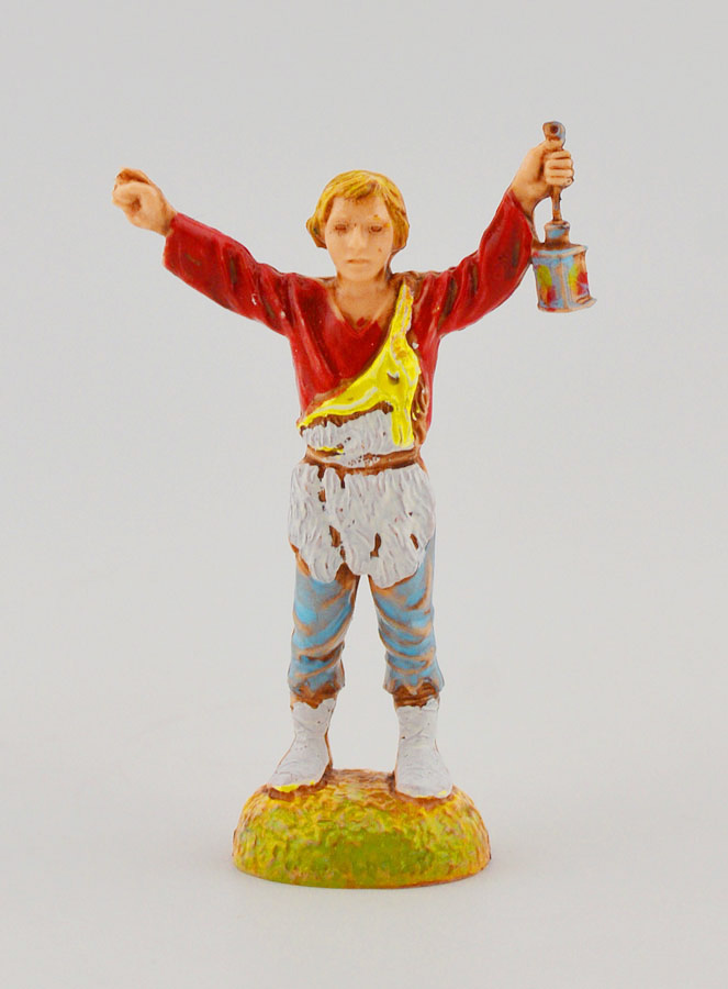 Santon Berger à la Lanterne - 6 cm (pic 1)