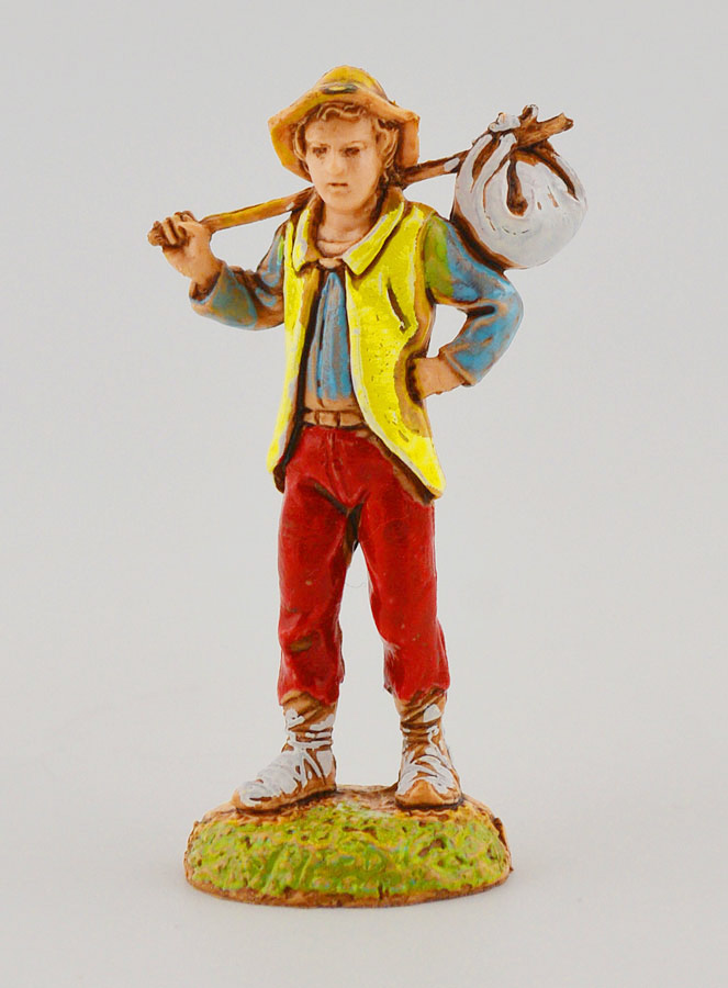 Santon Berger au Baluchon - 6 cm (pic 1)
