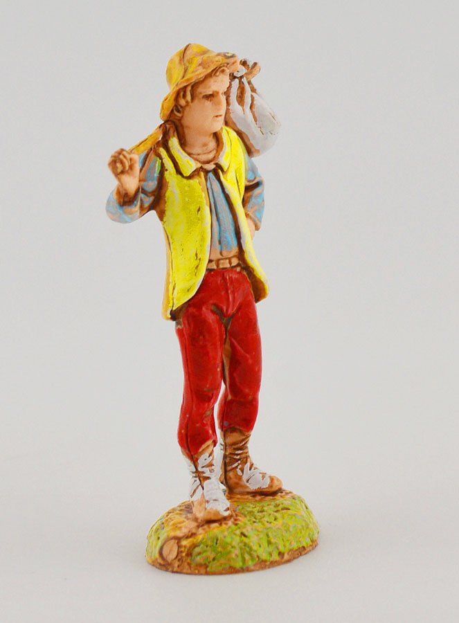 Santon Berger au Baluchon - 6 cm (pic 3)