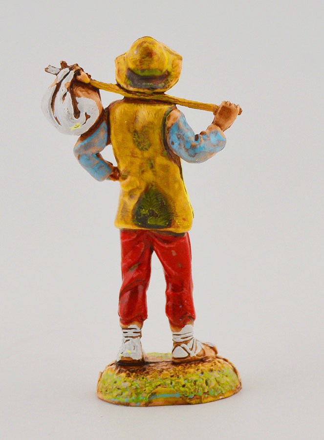 Santon Berger au Baluchon - 6 cm (pic 4)