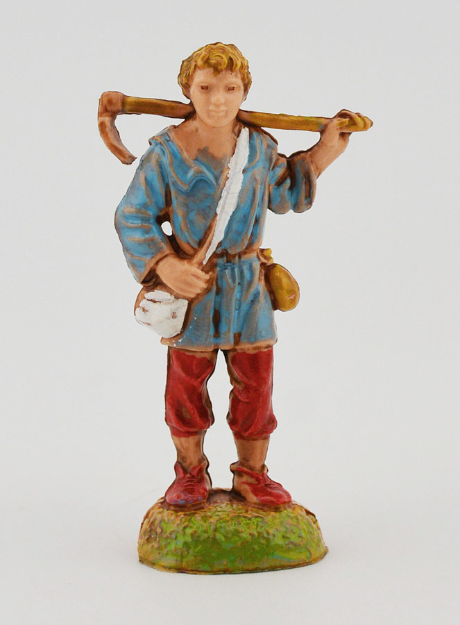 Santon Bêcheur - 6 cm (pic 1)
