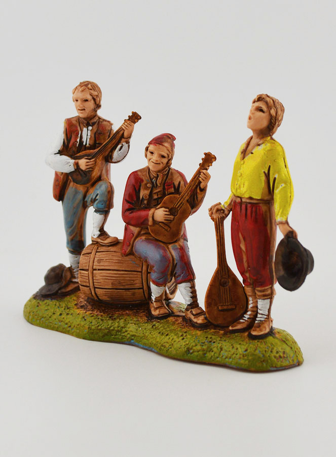 Santon Groupe de Musiciens - 6 cm (pic 2)