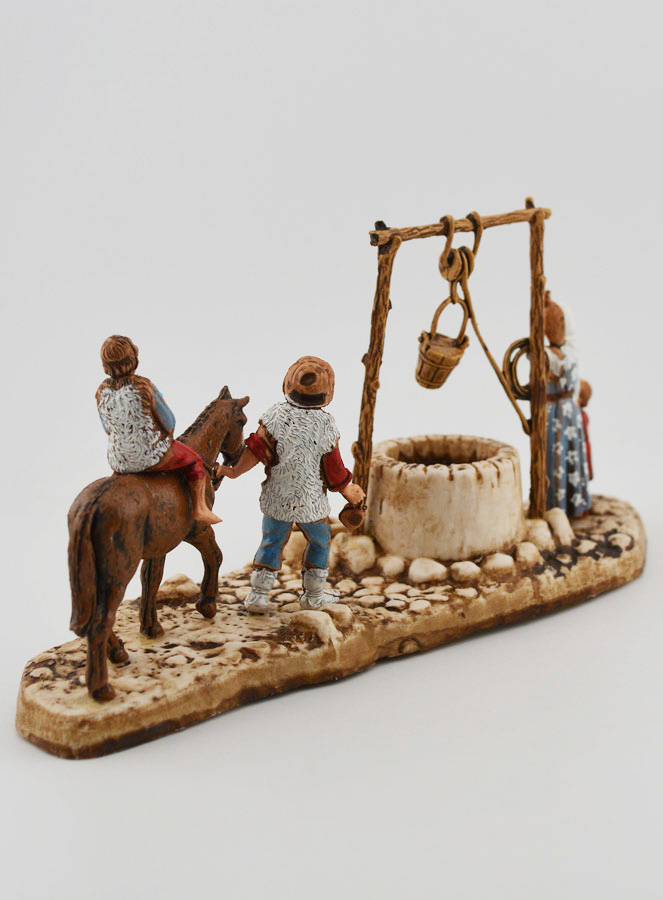 Santon Scène du Puits - 6 cm (pic 4)