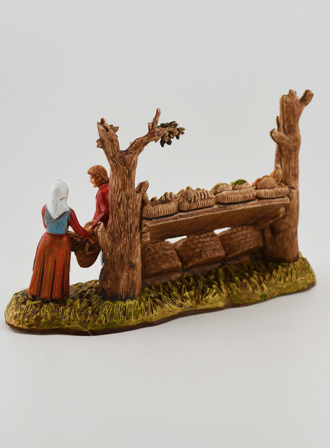 Santon - Primeur et son Étal - 6cm (pic 4)