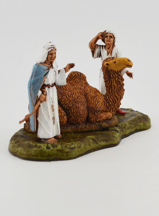 Santon Chameliers et Chameau Assis - 6cm (pic 2)