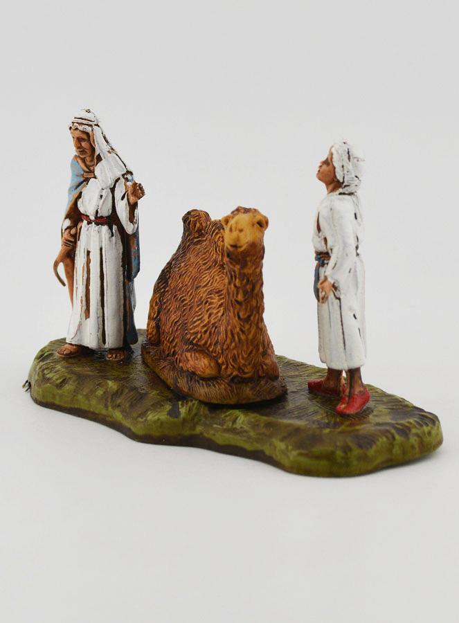 Santon Chameliers et Chameau Assis - 6cm (pic 3)