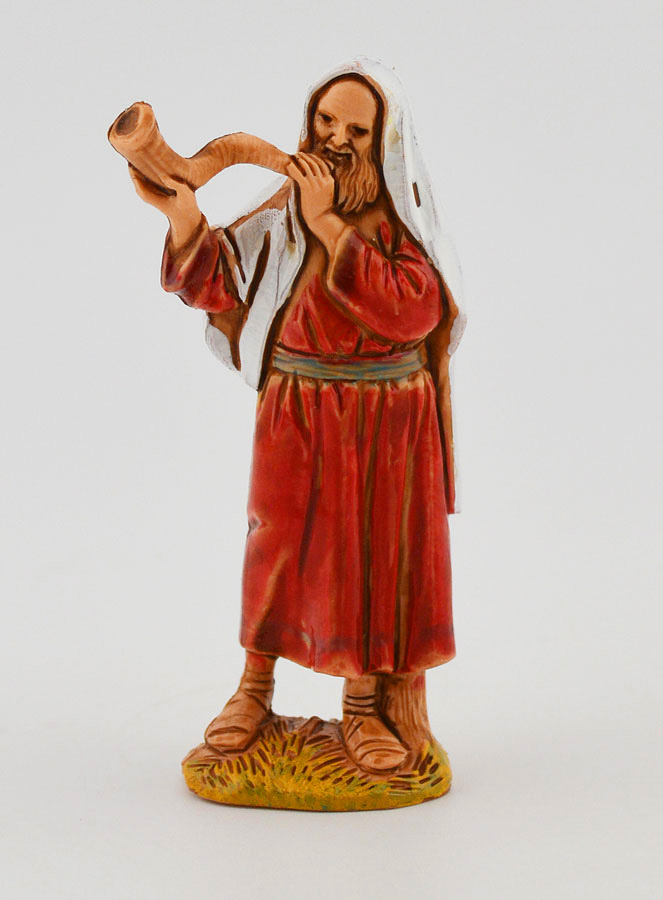 Santon Musicien Joeur de Shofar - 6 cm (pic 1)