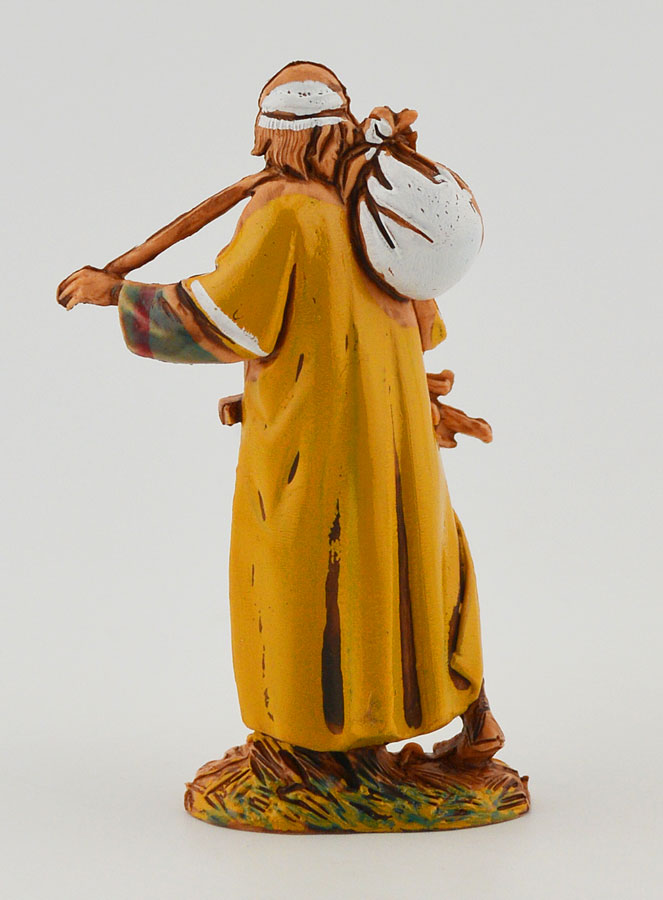 Santon Voyageur Ramasseur de Bois - 6 cm (pic 4)
