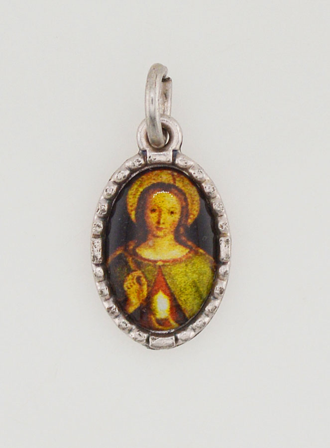 Médaille Bord Torsadé 15mm - Sainte Marie Madeleine (pic 1)