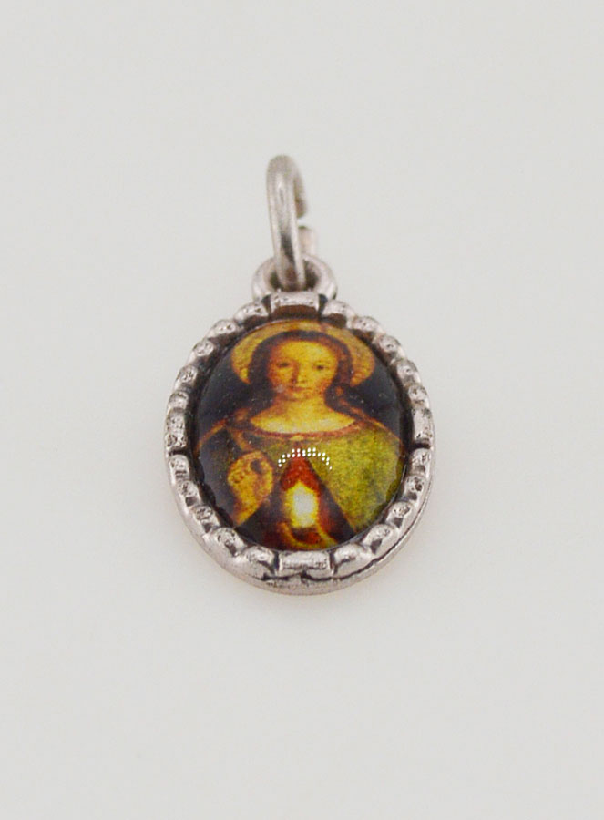 Médaille Bord Torsadé 15mm - Sainte Marie Madeleine (pic 2)